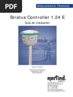 Stratus Controller 1.24 Guía de Instalación Español