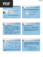 Doubly Reinforced Beams: Chapter 4 (Continuation)