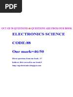 Electronics Science CODE:88 Our Mark 46/50: Udsadt