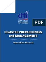 DTI Disaster Preparedness and Management Operations Manual