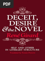 Girard, René - Deceit, Desire and The Novel (Johns Hopkins, 1965) PDF