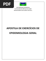 Exercícios de Epidemiologia