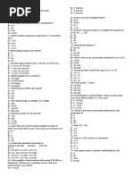 Diagnostic Test