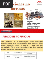 Aleaciones No Ferrosa