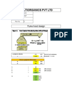 Fume Hood Design