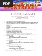 Pamuluan Singing Contest Mechanics