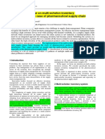 A Literature Review On Multi-Echelon Inventory Management: The Case of Pharmaceutical Supply Chain