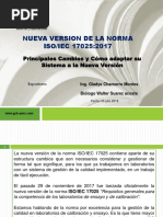 Iso 17025-2017 Nueva Version