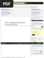 Howto Building Debian Linux Server With Cccam