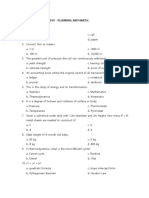 Arithmetic Refresher Feb 2019