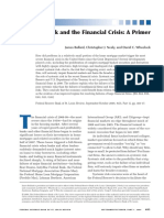 Systemic Risk and The Financial Crisis: A Primer: James Bullard, Christopher J. Neely, and David C. Wheelock