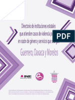 Directorio de Atención A La Violencia Política: Guerrero, Oaxaca y Morelos