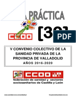 Doc283790 V Convenio de La Sanidad Privada de Valladolid