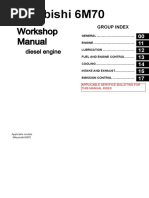 Mitsubishi 6M70 Engine Workshop Manual Copy 364 Pages PDF