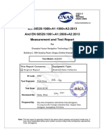 IEC 60529:1989+A1:1999+A2:2013 and EN 60529:1991+A1:2000+A2:2013 Measurement and Test Report