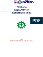 Rencana Keselamatan Konstruksi (RKK) : Pembangunan Pasar Ikan Danga