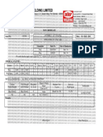 Ador Welding Limited: Test Certificate