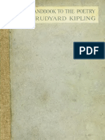 A Handbook To The Poetry of Rudyard Kipling PDF