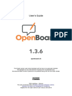 OpenBoard Users Guide 1.3.6