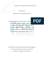 Proyecto Seminario Actualización Psicología I - 2da Entrega Semana 5 (Metodología Estudio de Caso TOC)