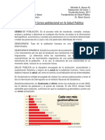 Utilidad Del Censo Poblacional en La Salud Publica