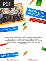 Models of Inclusion