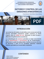 Monitoreo y Control de Las Emisiones Atmosféricas