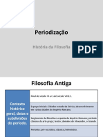 História Da Filosofia - Slides