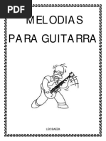 Melodias para Guitarra Leo Baeza