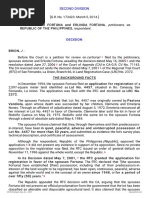 Petitioners Vs Vs Respondent: Second Division