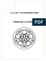 Pautas y Actividades para Trabajar La Atenciòn