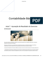 Aula 7 - Apuração de Resultado Do Exercício PDF