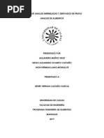 Informe de Analisis Mermeladas y Derivados de Frutas