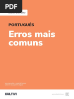 Kultivi Cursos Gratuitos - Concurso - Português Erros Mais Comuns