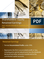 Confra - Retained Earnings