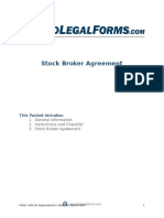 Stock Broker Agreement