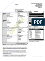 Curriculum Guide Biology, B.S. (General Biology Concentration) 2018 2019