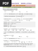 QCM 2471 Fonctions LN Et Exp Corr