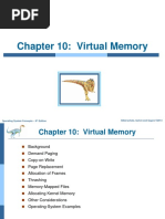 Chapter 10: Virtual Memory: Silberschatz, Galvin and Gagne ©2013 Operating System Concepts - 9 Edition