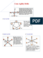 Cone Agility Drill
