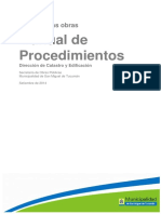 Manual de Procedimiento (Tucuman) 2014