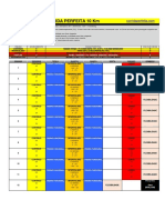 Planilha Corrida 10km