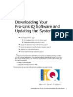 Downloading Your Pro-Link Iq Software and Updating The System Bundle