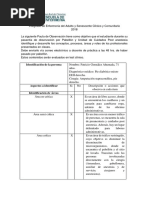 Pauta de Observación Pasantia Pabellón 2018 Macarena Jiménez Castro