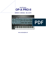 Op-X Pro-II 1.2 Manual