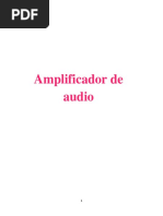 Amplificador de Audio