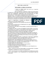 Lei Do Conselho de Disciplina (Praças) - Lei - 3206 PDF