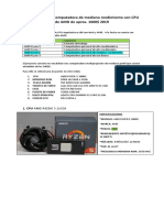 Presupuesto de Computadora de Alto Rendimiento Con CPU de AMD PDF