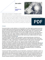 Artigo - Impasse Nas Negociações Sobre Mudança Climática