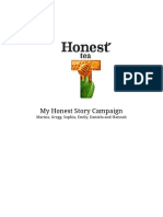 Honest Tea Written Proposal